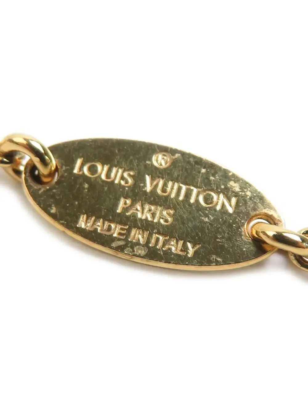 Auth Louis Vuitton Essential V Necklace #328748L27B